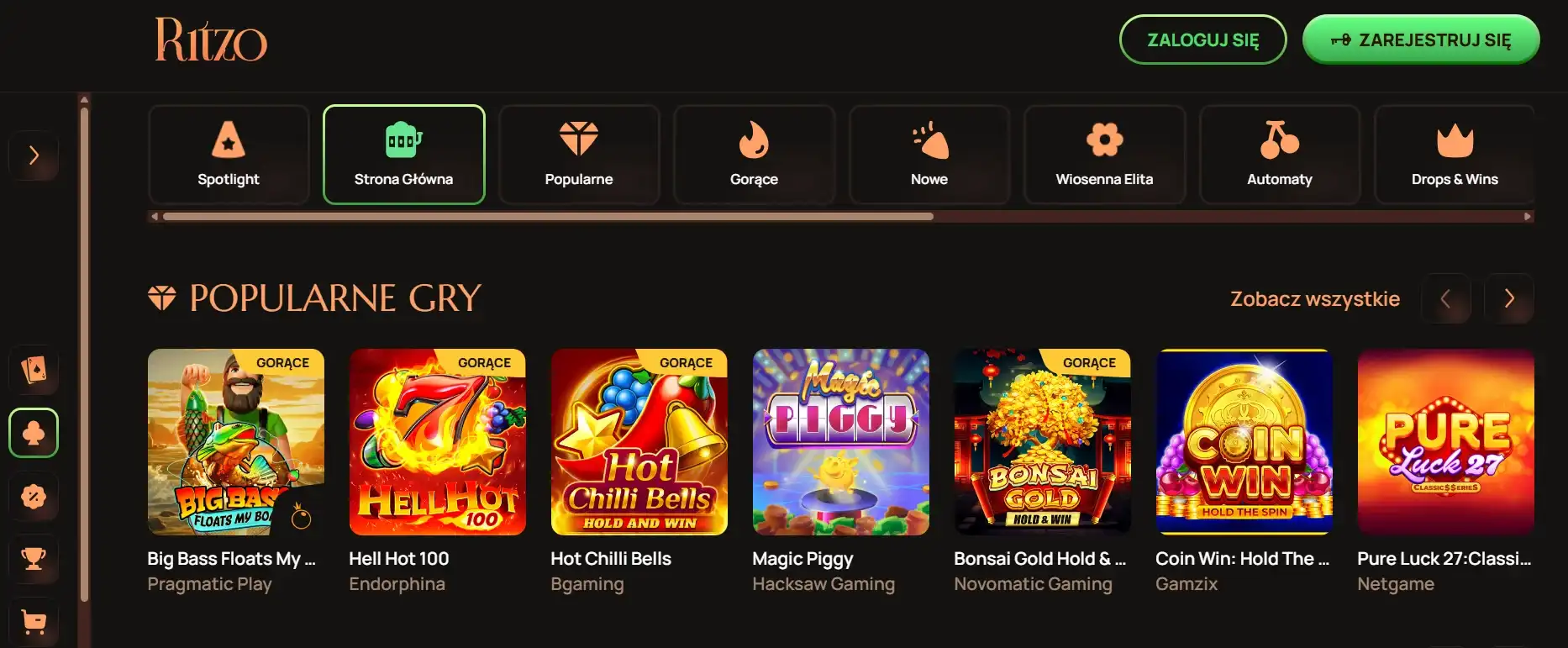 Ritzo Casino - miejsce na zdjęcie